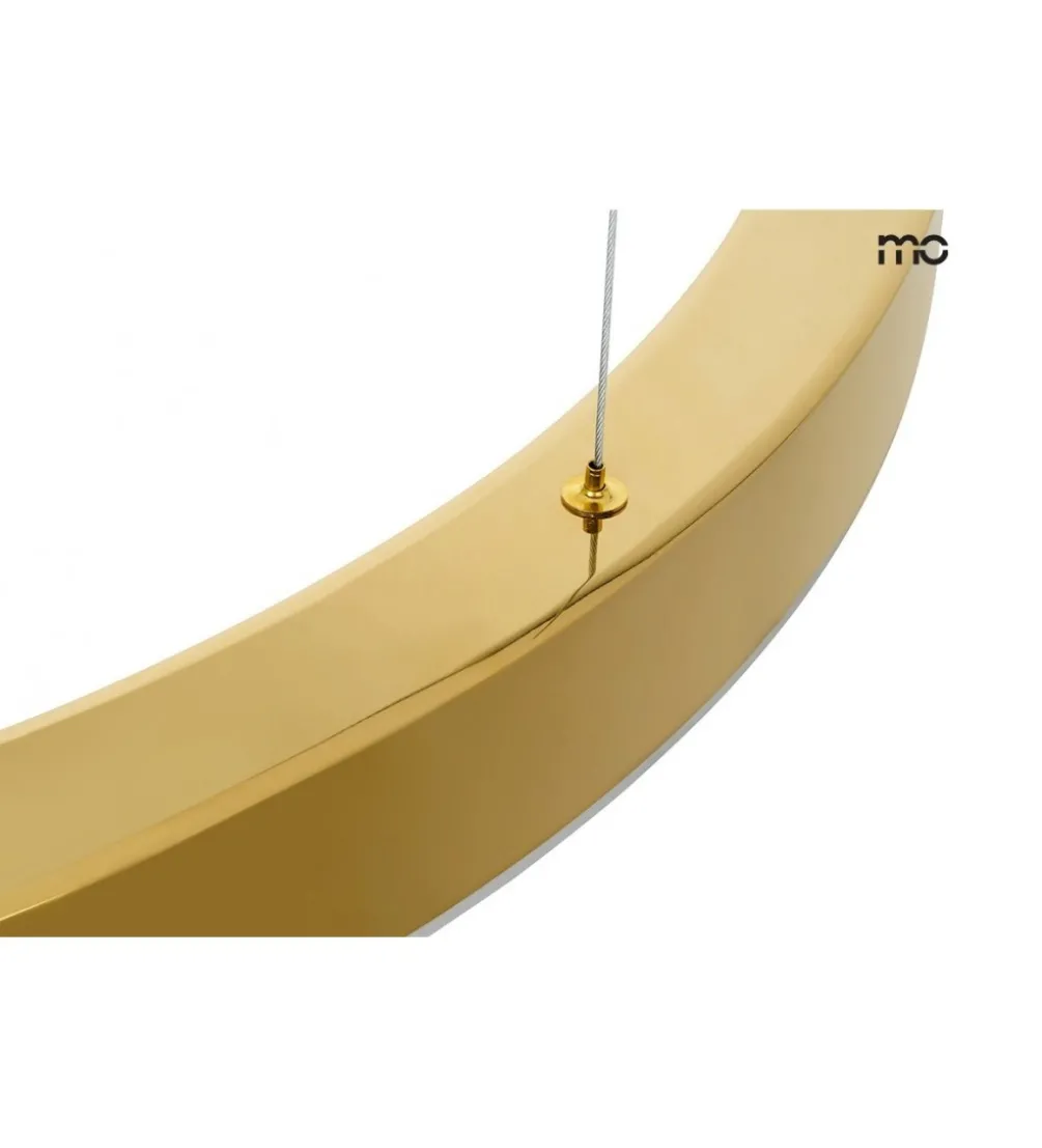 Lampa Wisząca RING LUXURY 110 Cm Złota