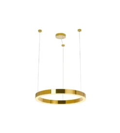 Lampa Wisząca RING LUXURY 50 Cm Złota