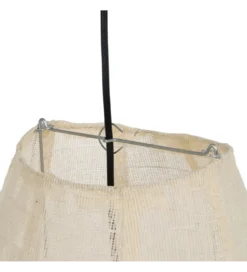 Lampa wisząca RITAMNA 60 cm beżowa