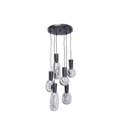 Lampa wisząca ROMEO 42 cm czarna