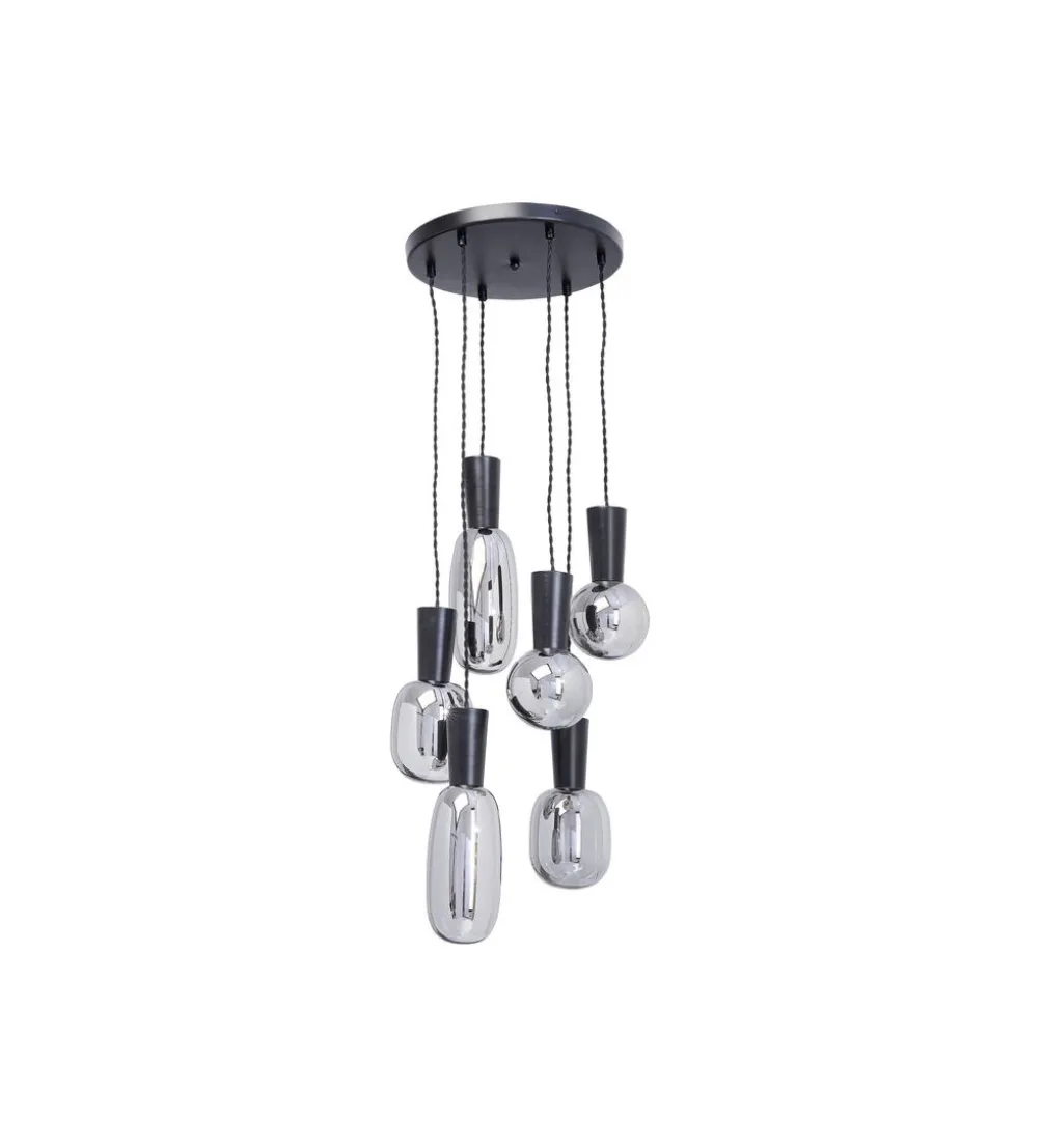Lampa wisząca ROMEO 42 cm czarna