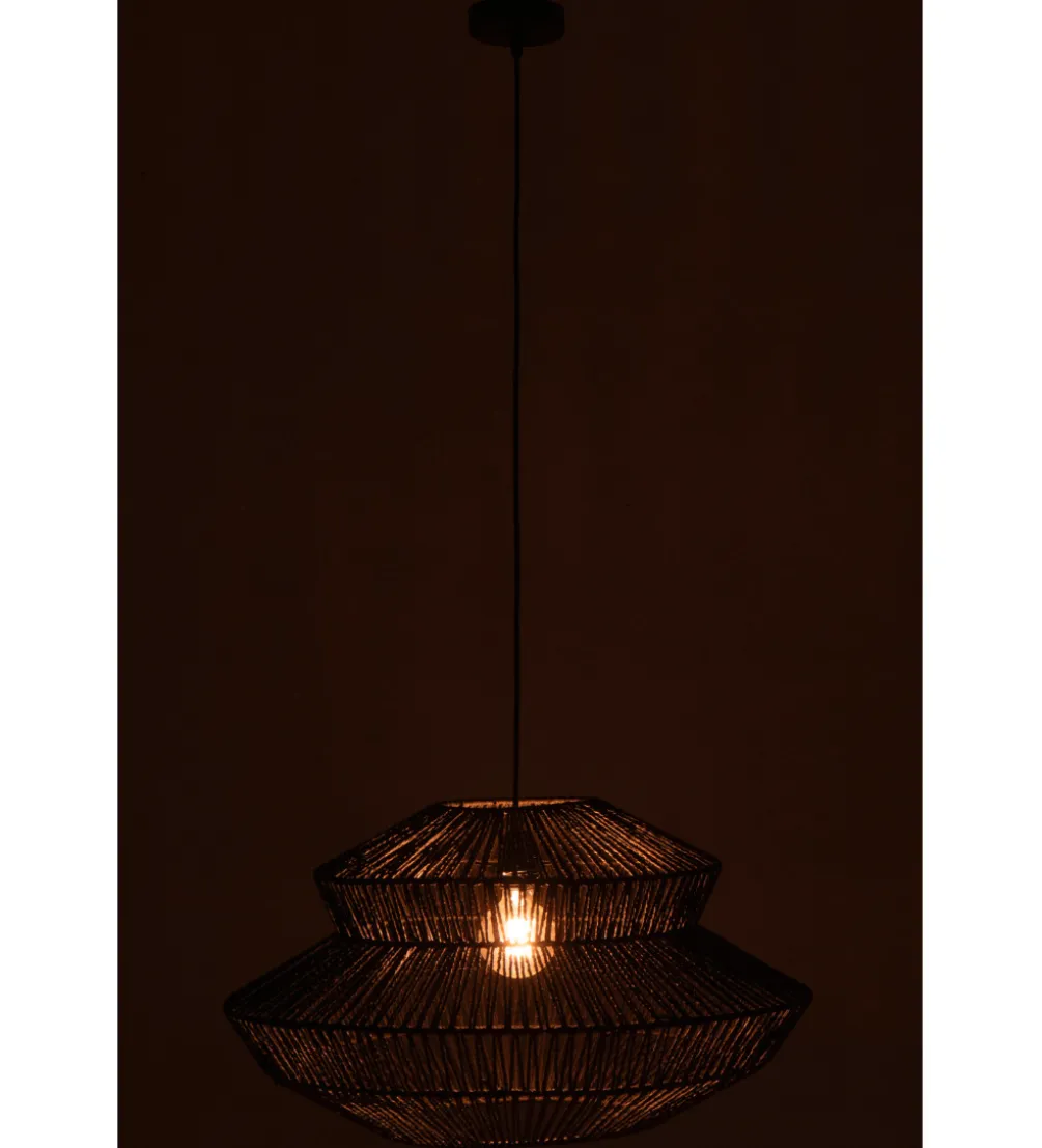Lampa wisząca ROPEAN 33 cm czarna