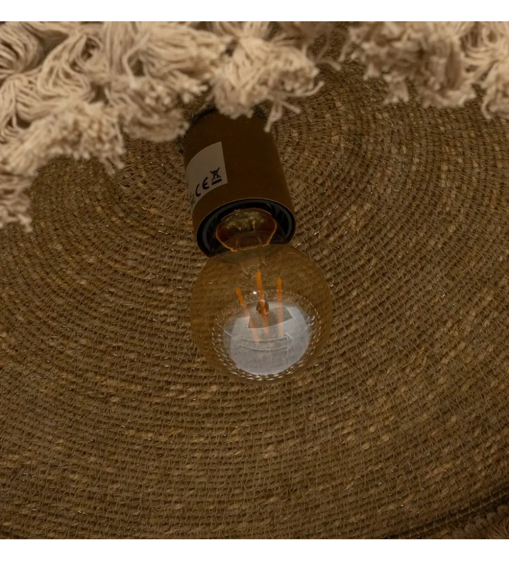 Lampa wisząca ROYEAS 40 cm naturalna