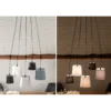 Lampa wisząca Saint-Louis 115 cm drewno driftowe