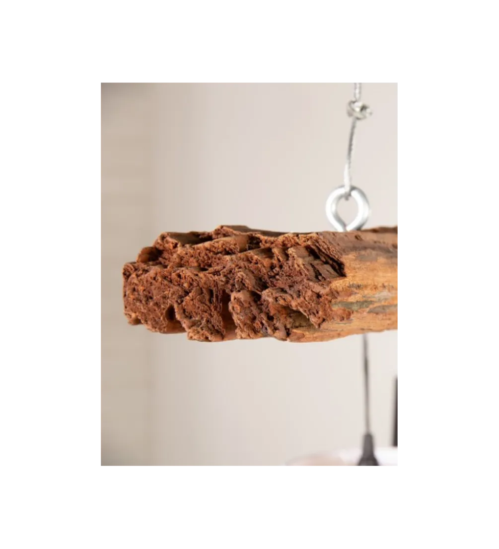 Lampa wisząca Saint-Louis 115 cm drewno driftowe