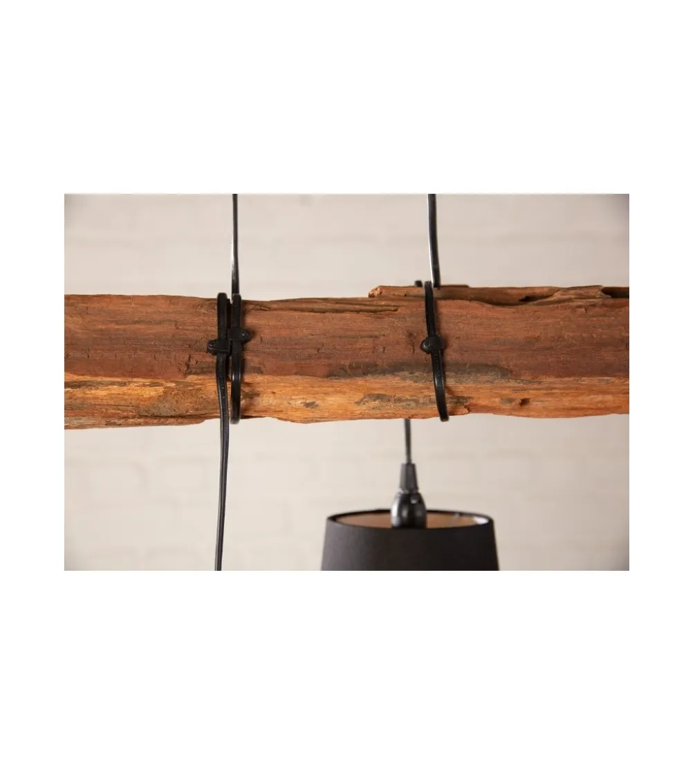 Lampa wisząca Saint-Louis 115 cm drewno driftowe