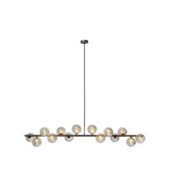 Lampa wisząca SCALA BALLS 150 cm czarna