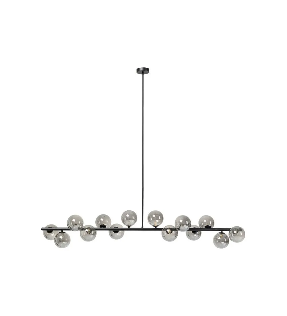 Lampa wisząca SCALA BALLS 150 cm czarna