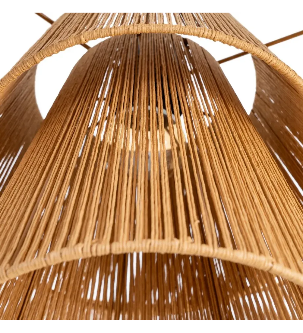 Lampa wisząca SEVEN 50 cm naturalna