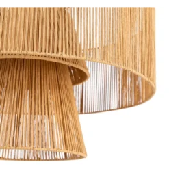 Lampa wisząca SEVEN 50 cm naturalna