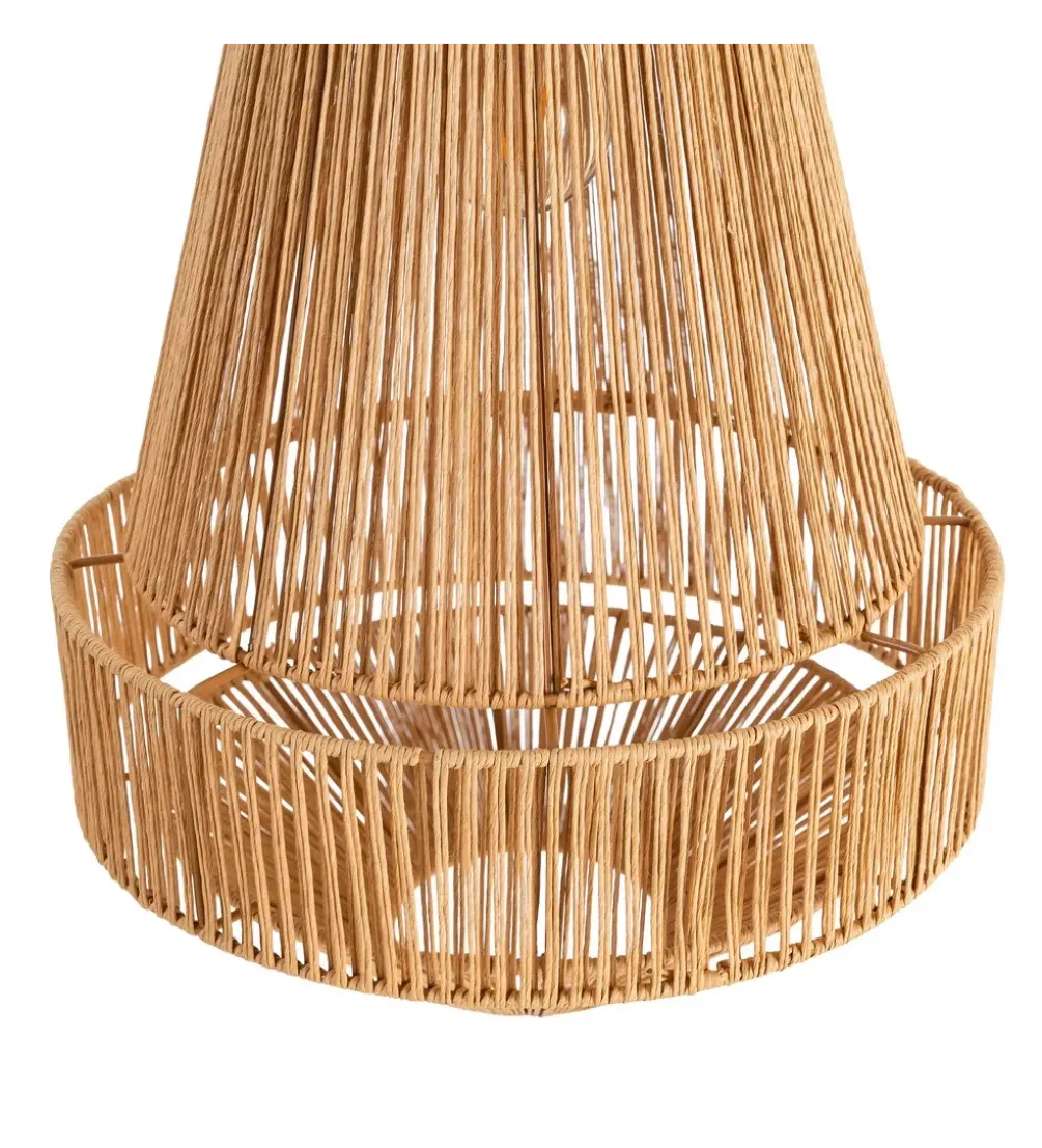 Lampa wisząca SEVEN 40 cm naturalna