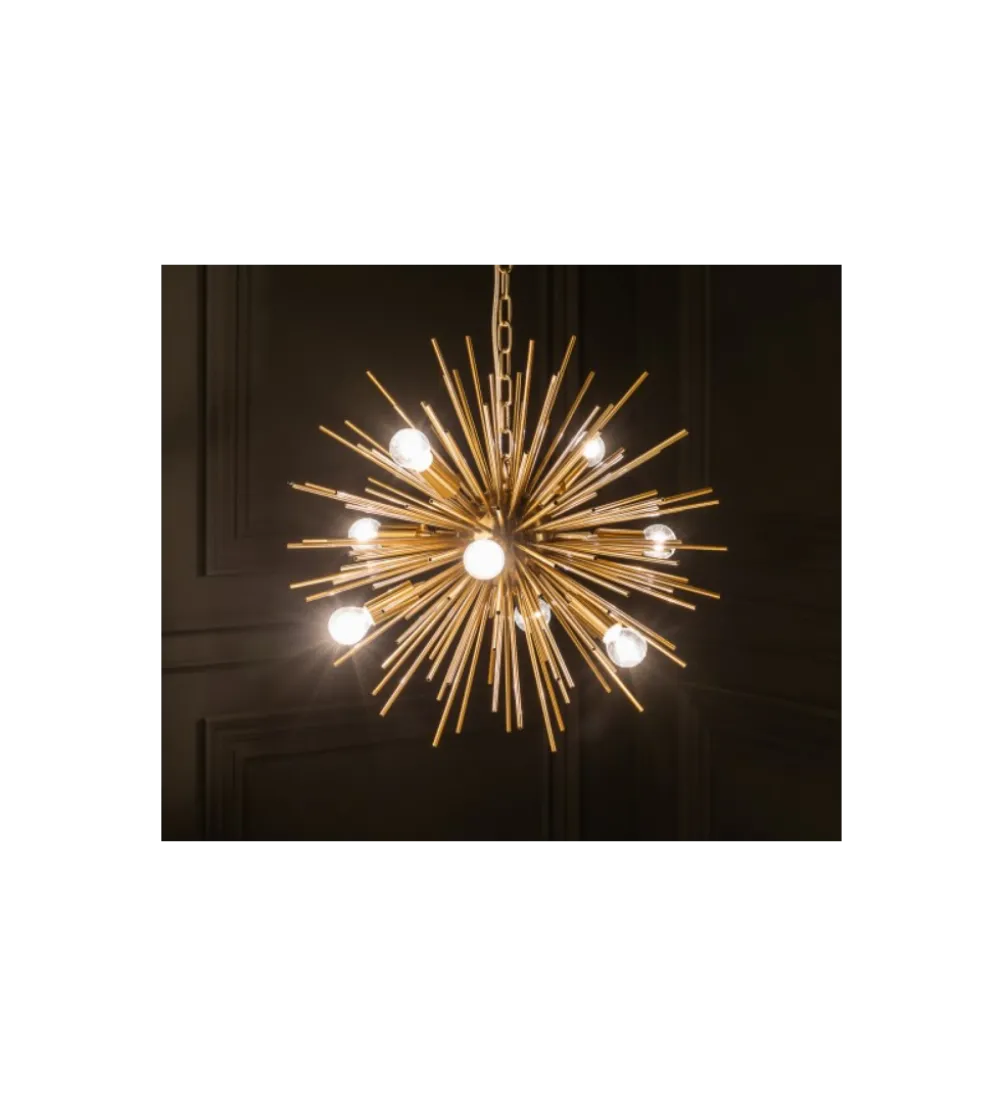 Lampa wisząca SOLARLJOS 50 cm złoty