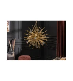 Lampa wisząca SOLARLJOS 50 cm złoty