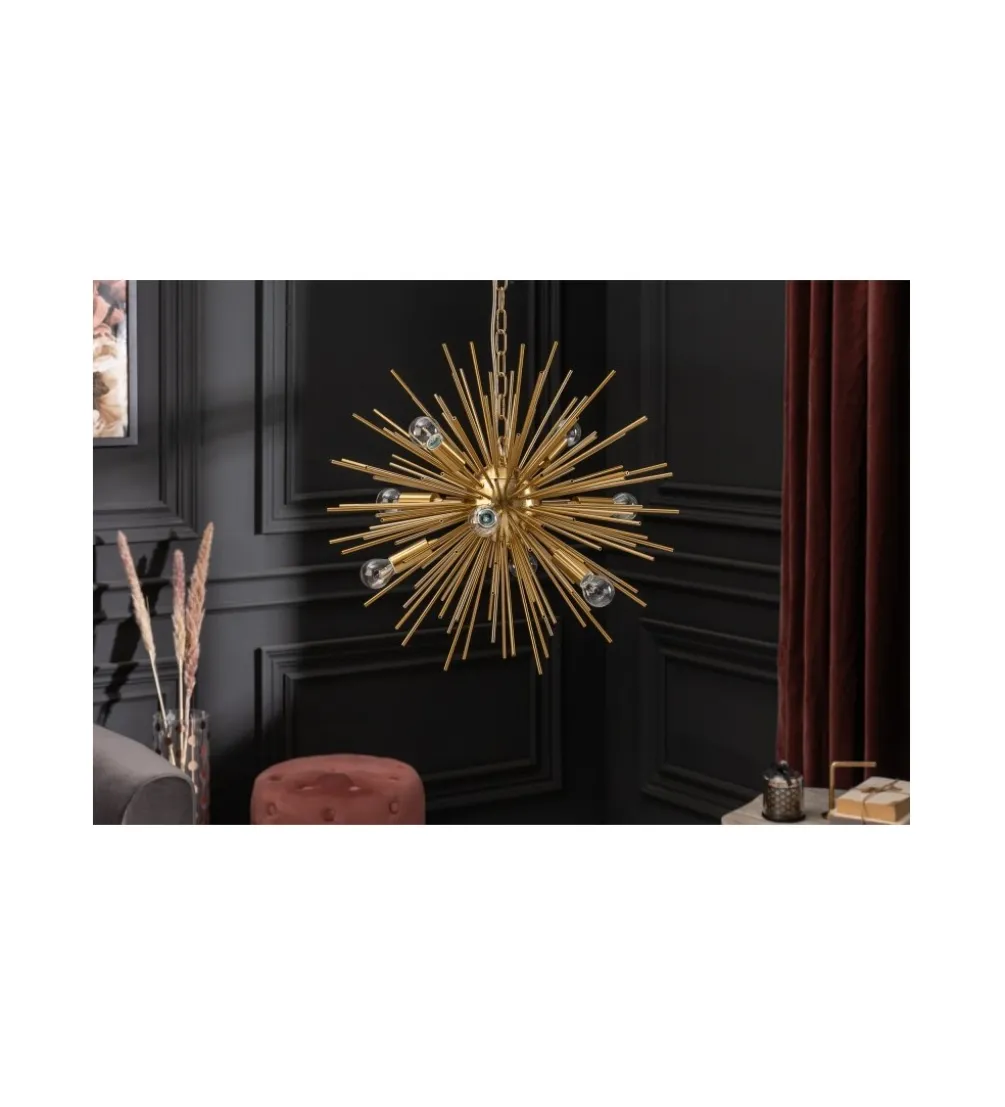 Lampa wisząca SOLARLJOS 50 cm złoty