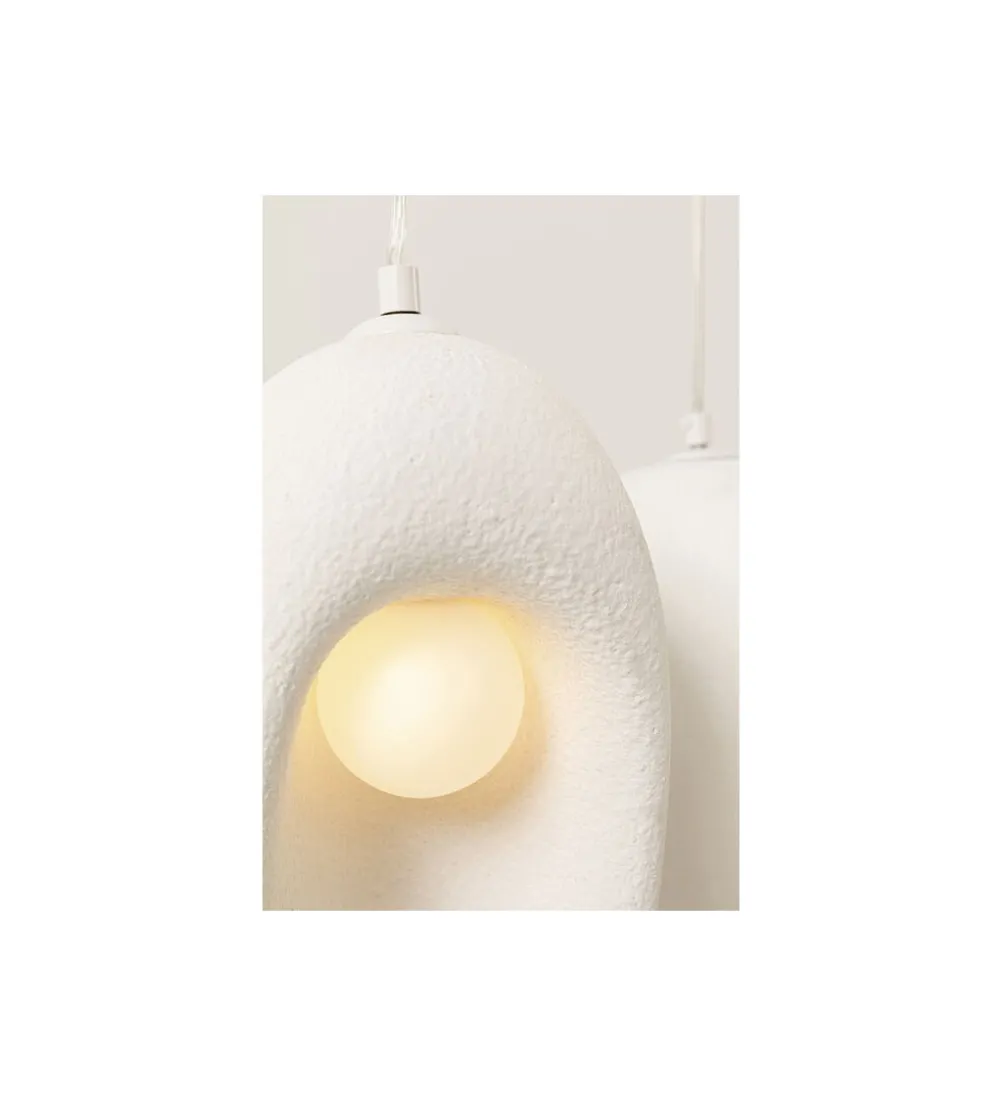 Lampa wisząca SOUL DINING 53 cm biała