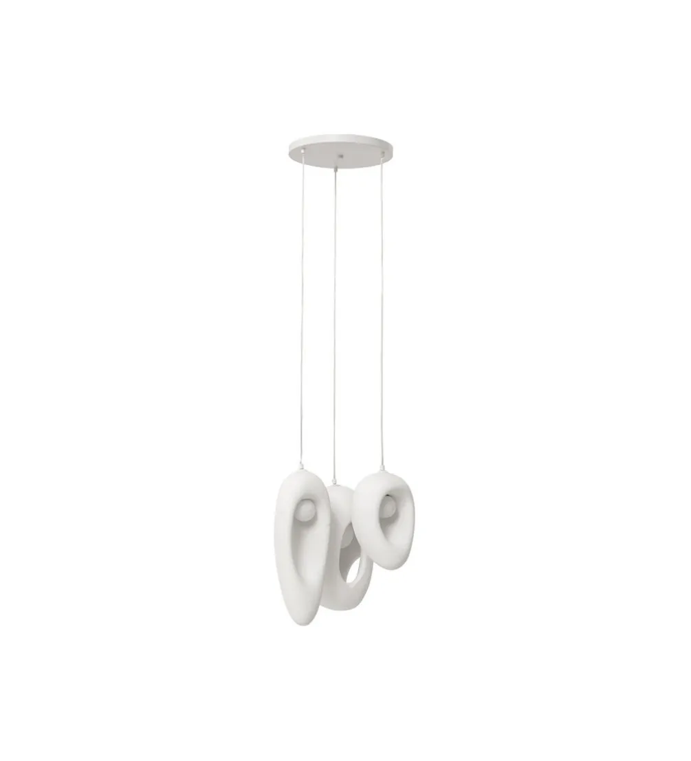 Lampa wisząca SOUL DINING 53 cm biała
