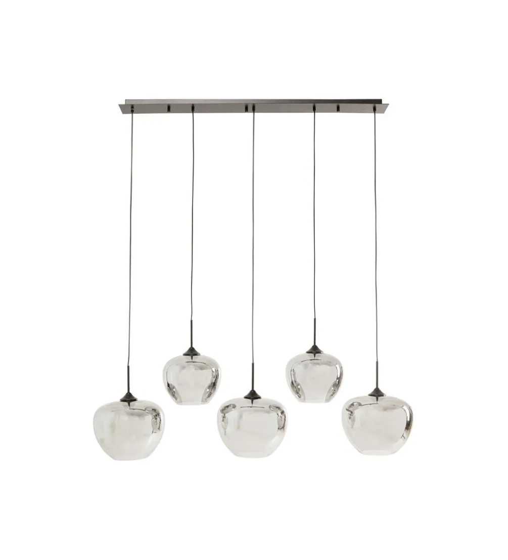 Lampa wisząca SPHERE FIVE 160 cm smoky
