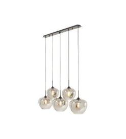 Lampa wisząca SPHERE FIVE 160 cm smoky