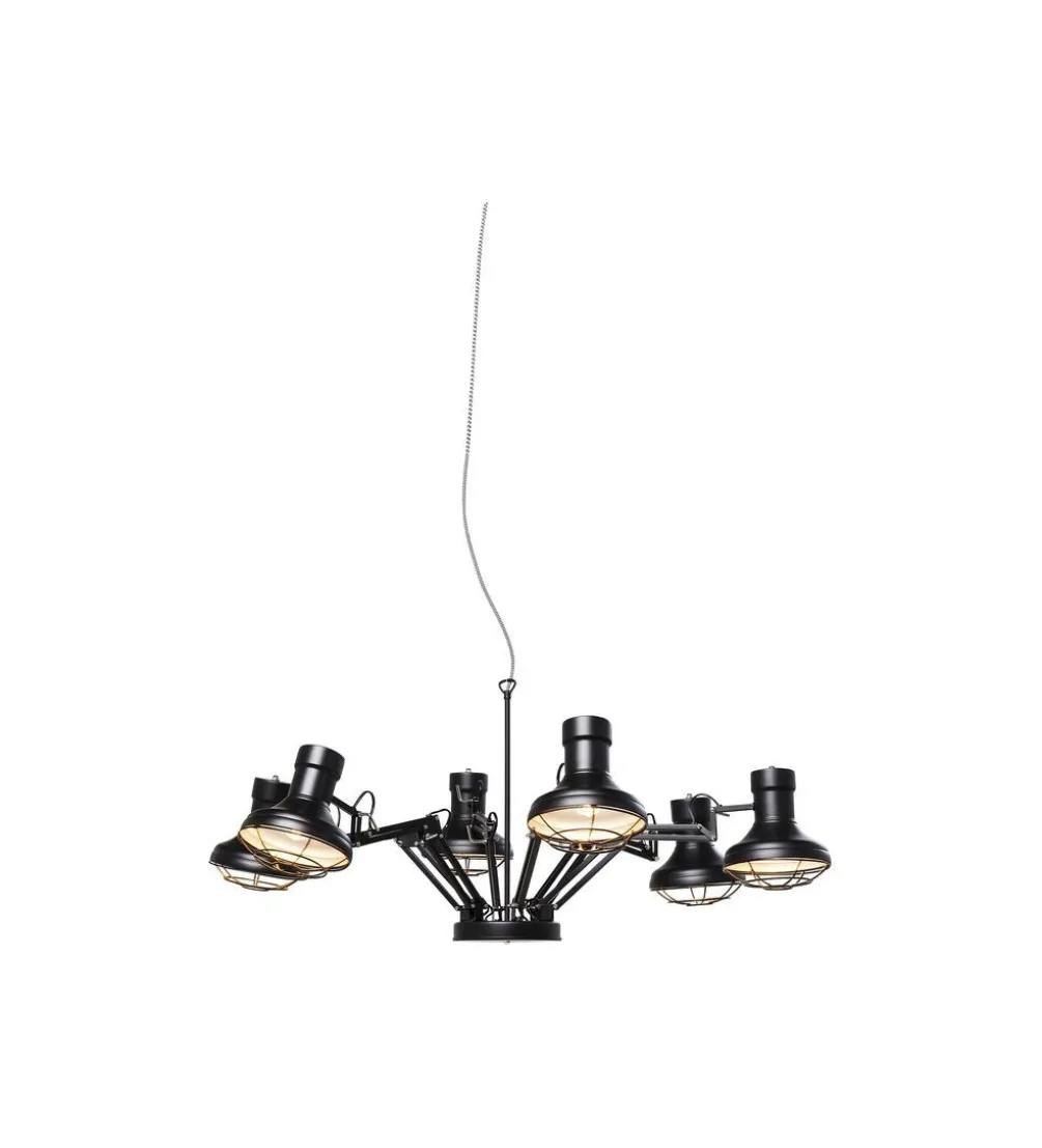 Lampa wisząca Spider Multi czarna