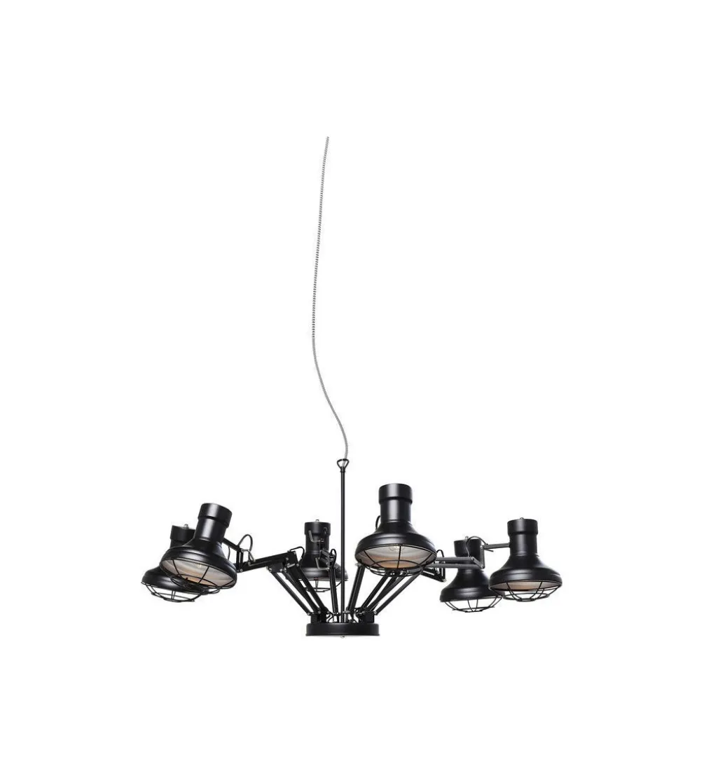 Lampa wisząca Spider Multi czarna