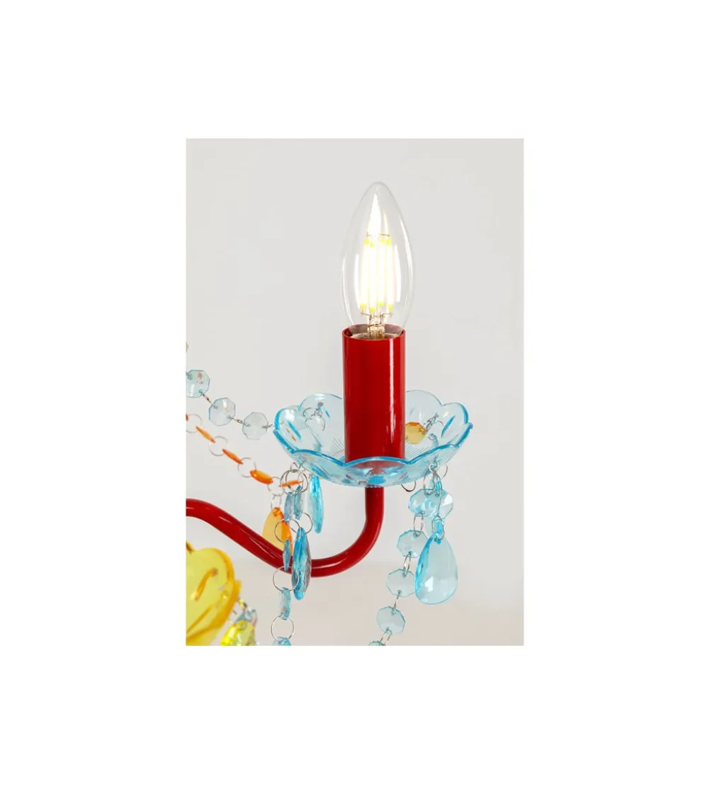 Lampa wisząca STARLIGHT 45 cm tęczowa