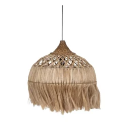 Lampa wisząca SUFRI 50 cm Naturalne włókno