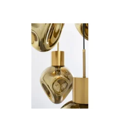 Lampa wisząca SUPERNOVA AMBER CINQUE 50 cm