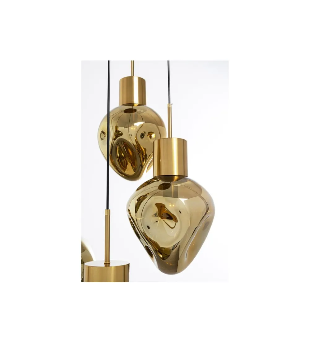 Lampa wisząca SUPERNOVA AMBER CINQUE 50 cm