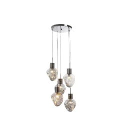 Lampa wisząca SUPERNOVA 50 cm smoky