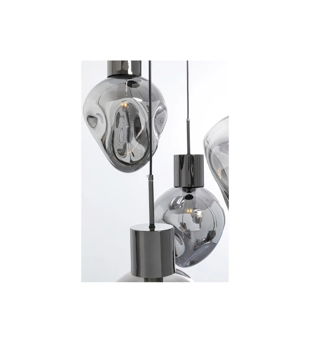 Lampa wisząca SUPERNOVA 50 cm smoky