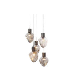 Lampa wisząca SUPERNOVA 50 cm smoky