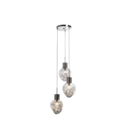 Lampa wisząca SUPERNOVA SMOKY TRE 45 cm