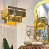 Lampa wisząca TECHO 40 cm złota