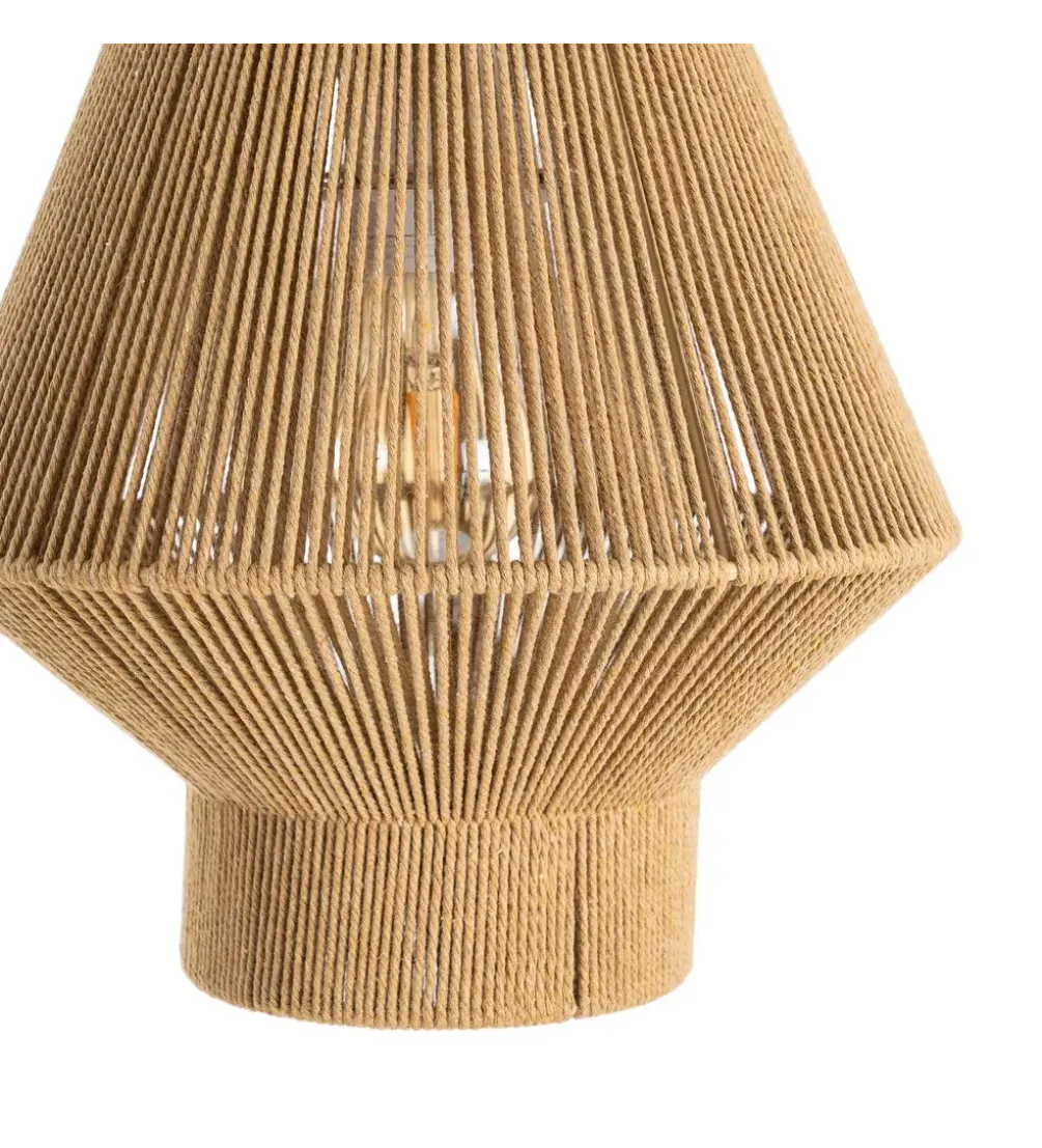 Lampa wisząca TEJA 25 cm lina papierowa naturalny