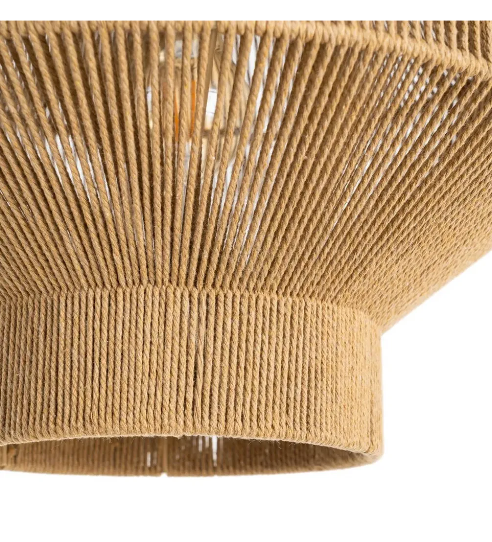 Lampa wisząca TEJA 25 cm lina papierowa naturalny