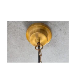 Lampa wisząca TOMAR 43 cm złota