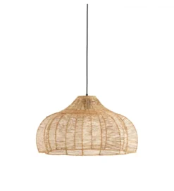 Lampa wisząca TONODA 60 cm juta naturalna