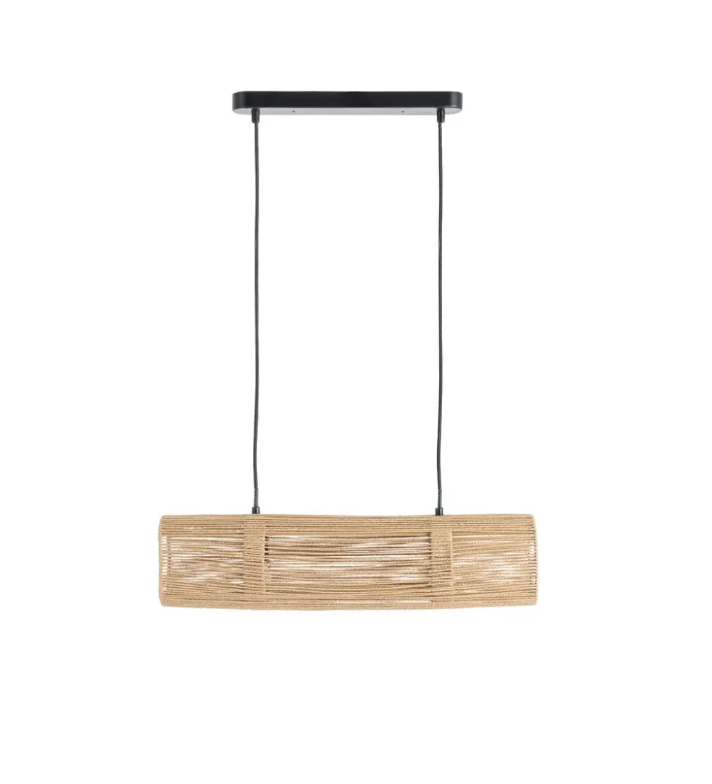 Lampa wisząca VAISE 60 cm kremowa