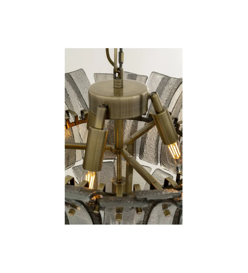 Lampa wisząca VENEZIA 50 cm smoke