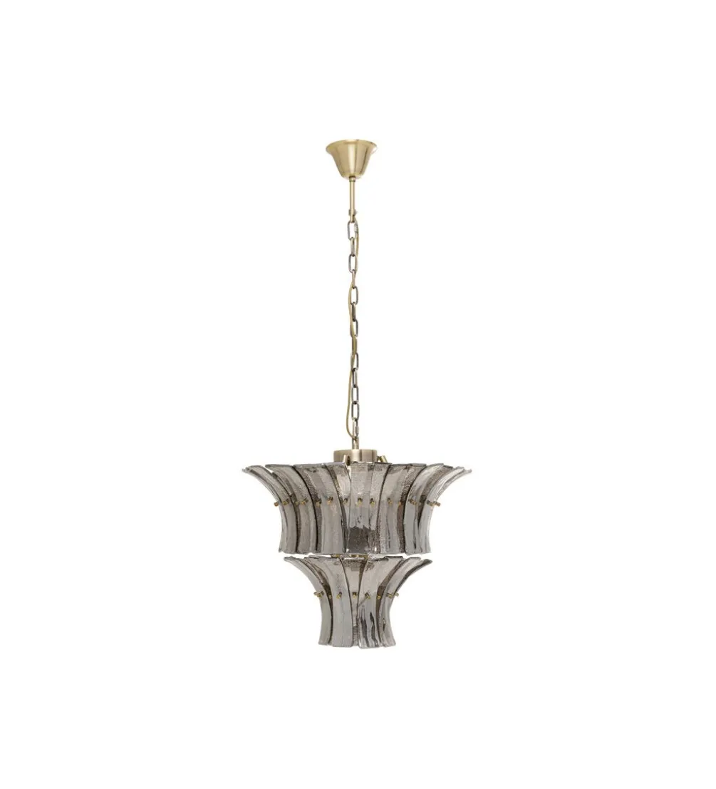 Lampa wisząca VENEZIA 50 cm smoke