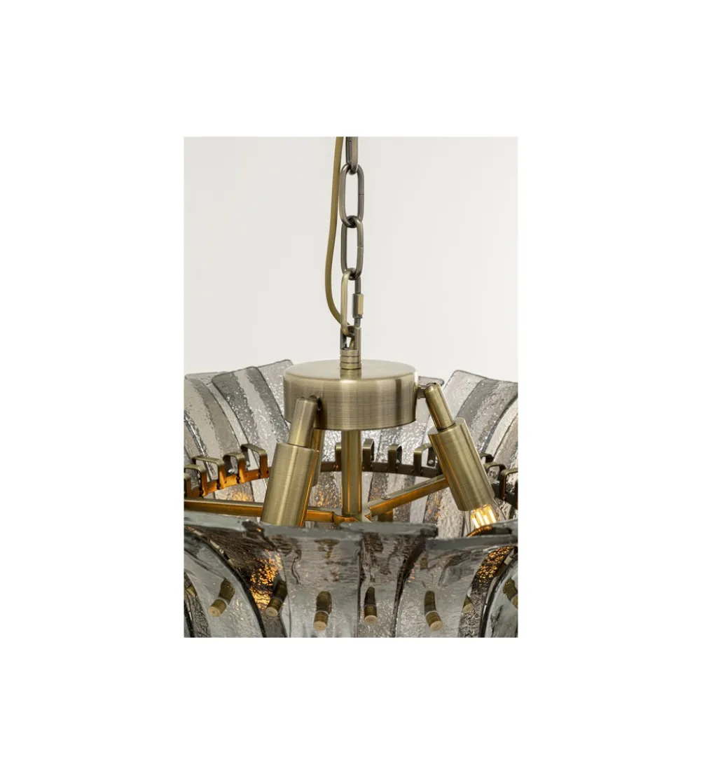 Lampa wisząca VENEZIA 50 cm smoke