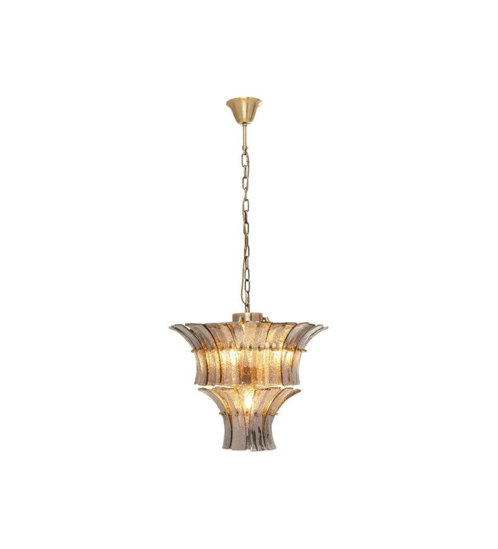 Lampa wisząca VENEZIA 50 cm smoke