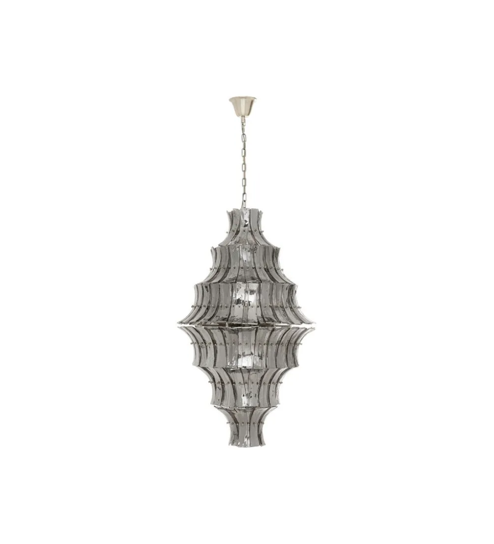 Lampa wisząca VENEZIA DOUBLE 71 cm smoke