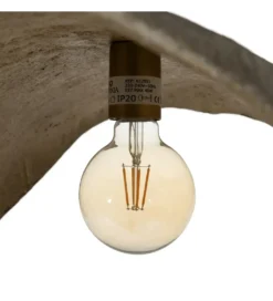 Lampa wisząca VIERA papier-mâché