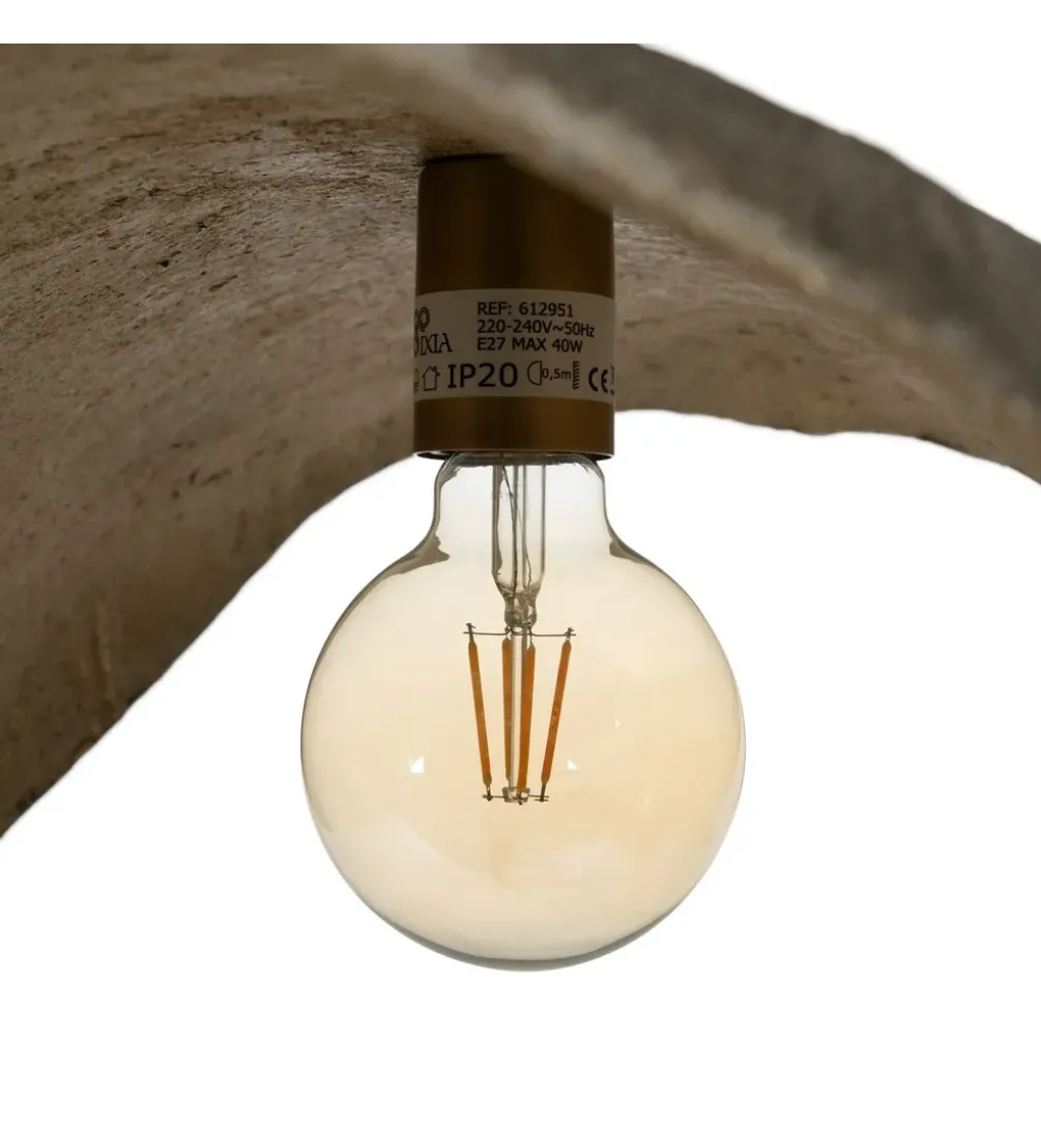 Lampa wisząca VIERA papier-mâché