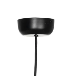Lampa wisząca WRENKMA 60 cm pomarańczowo czarna