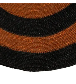 Lampa wisząca WRENKMA 60 cm pomarańczowo czarna