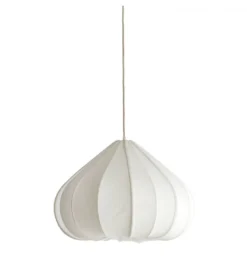 Lampa wisząca ZUBEDA 58 cm kremowa