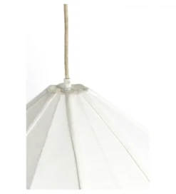 Lampa wisząca ZUBEDA 58 cm kremowa