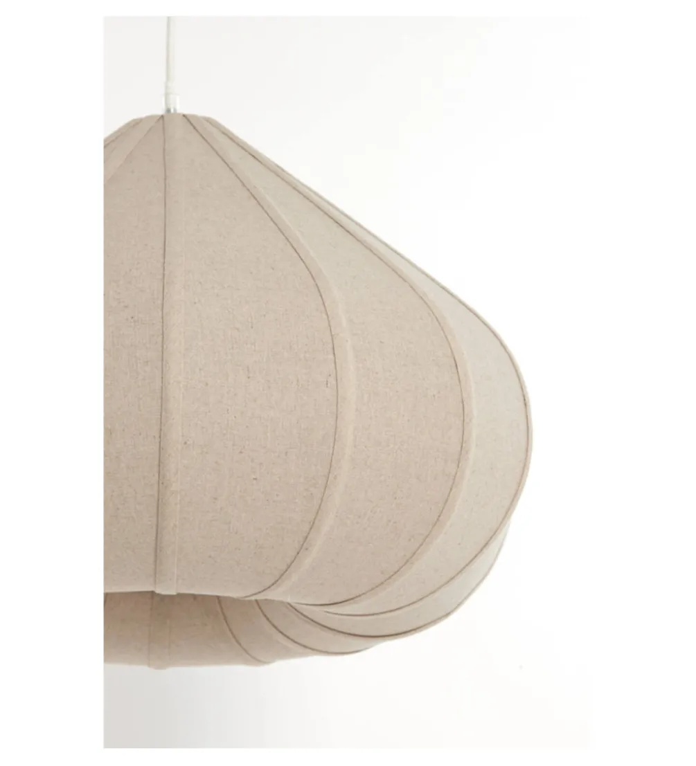 Lampa wisząca ZUBEDA 60 cm naturalna